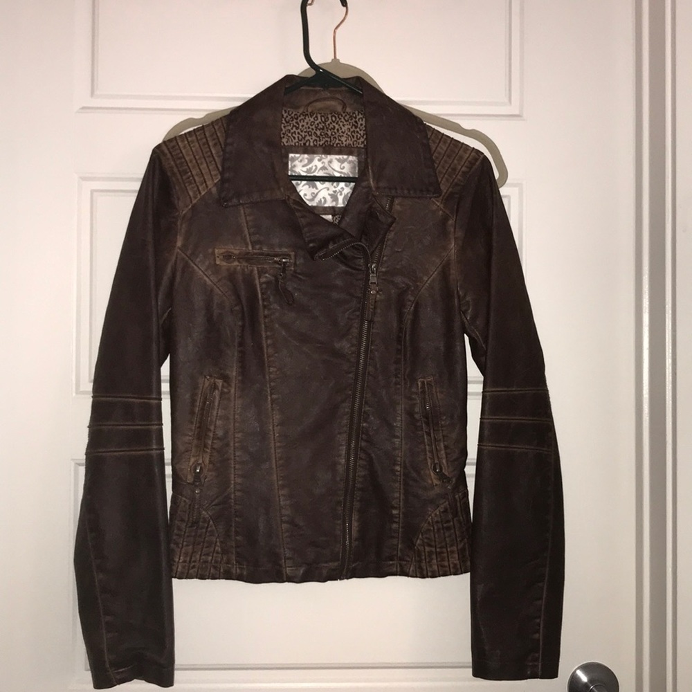 leather jacket